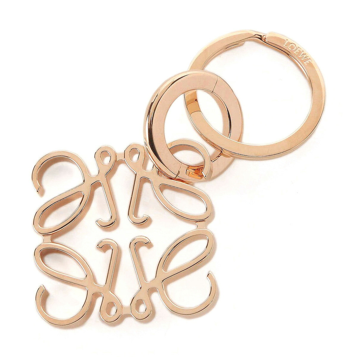 楽天市場】ロエベ LOEWE キーリング バッグチャームゴールド ゴールド