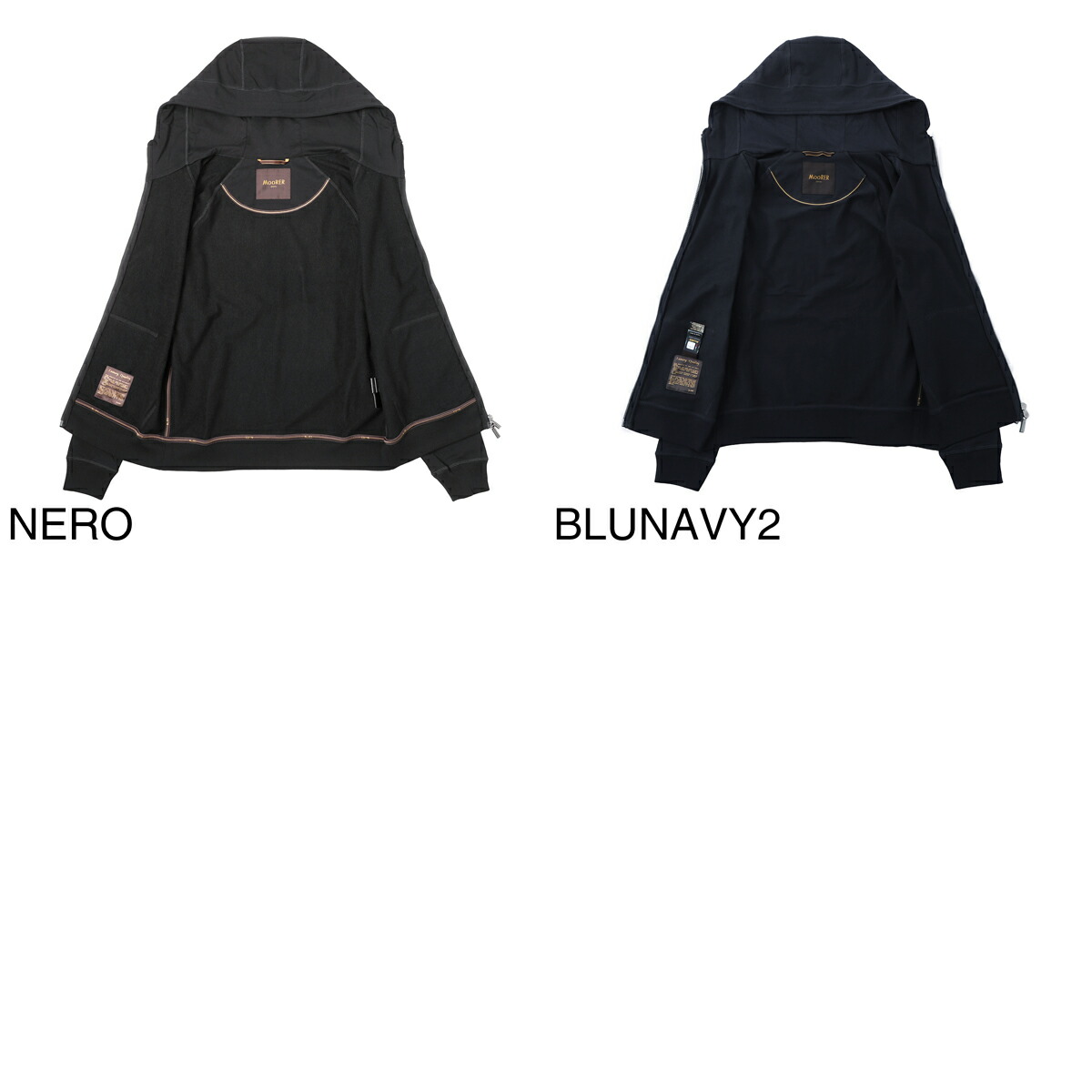 楽天市場】ムーレー MOORER セットアップ スウェットパーカ メンズ