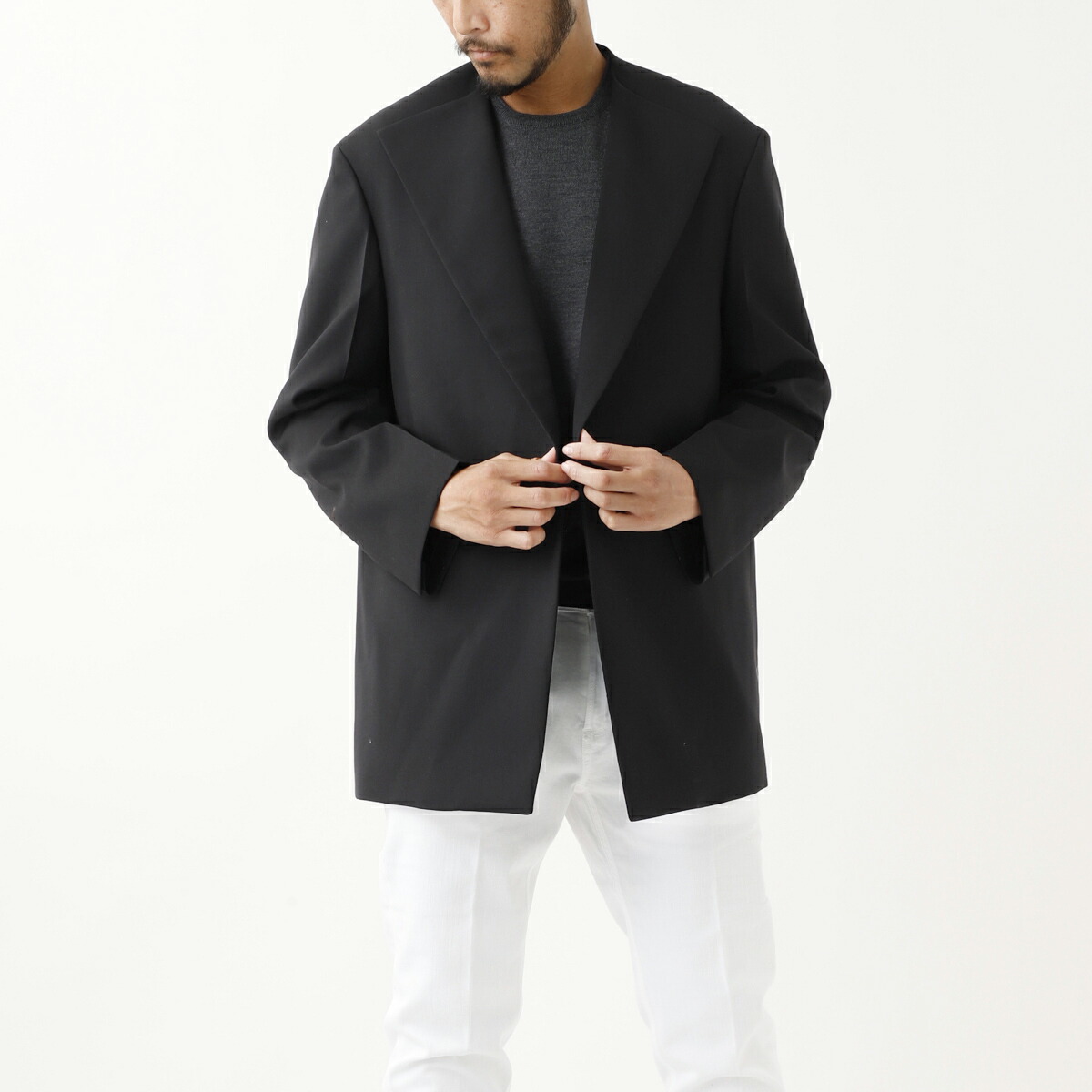 楽天市場】ジルサンダー JIL SANDER ジャケット ブラック メンズ