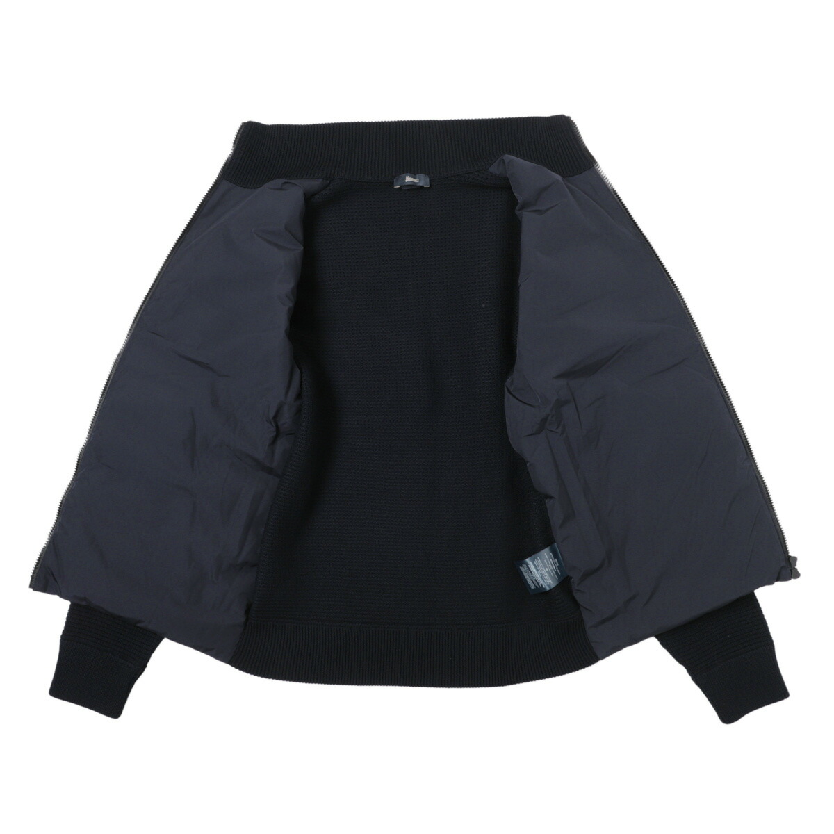 楽天市場】ヘルノ HERNO ダウン切り替え ジップアップ カーディガン