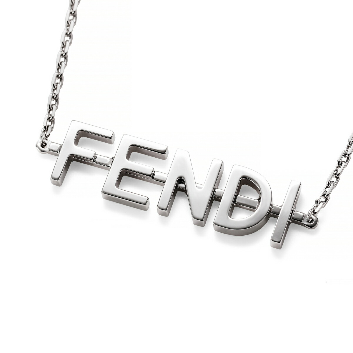 楽天市場】フェンディ FENDI ネックレス シルバー メンズ 7aj743 b08