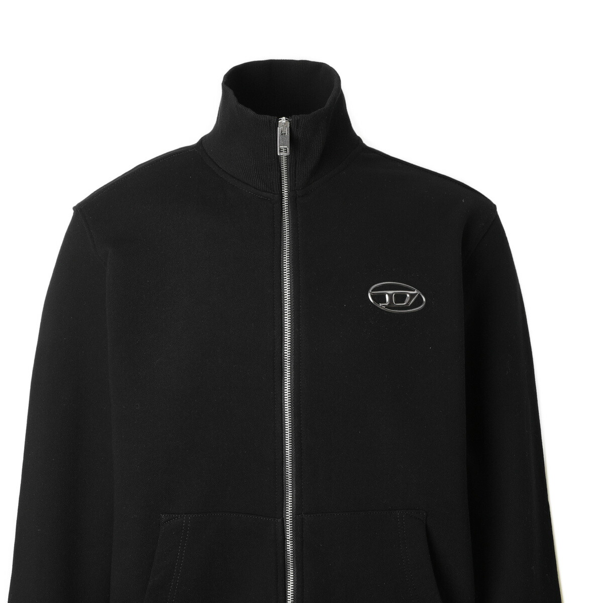 楽天市場】ディーゼル DIESEL ジップアップスウェット ブラック メンズ