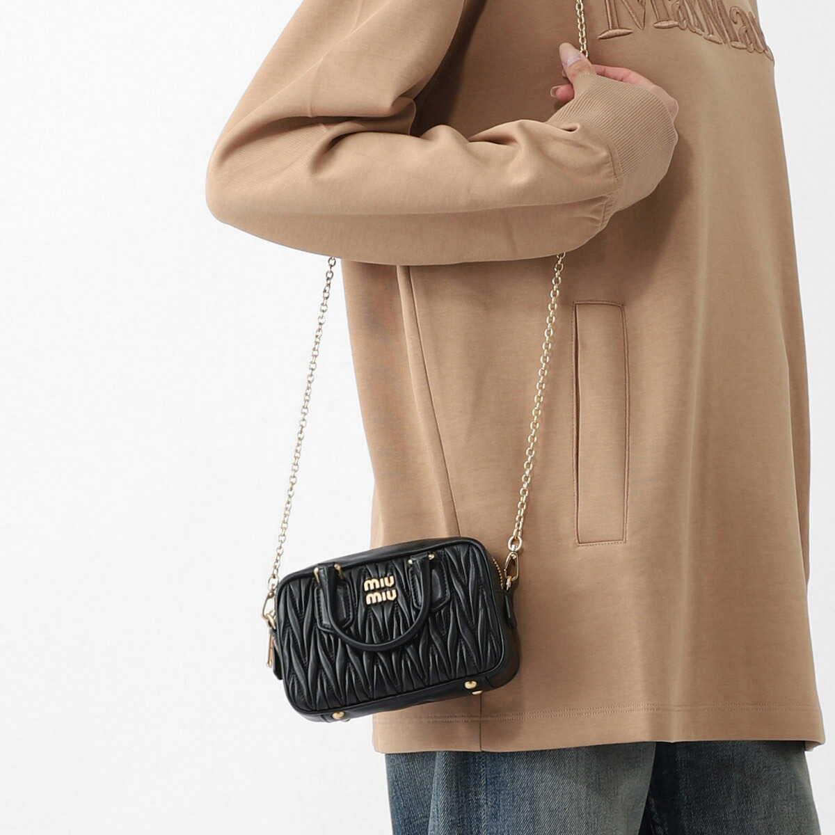 楽天市場】ミュウミュウ miu miu ハンドバッグ 2WAY ショルダーバッグ