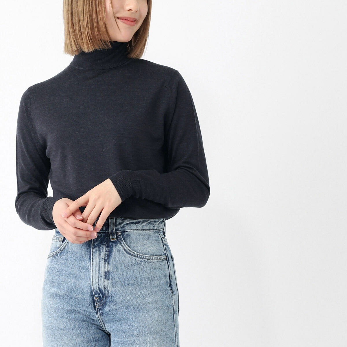 楽天市場】ジョンスメドレー JOHN SMEDLEY タートルネック ニット