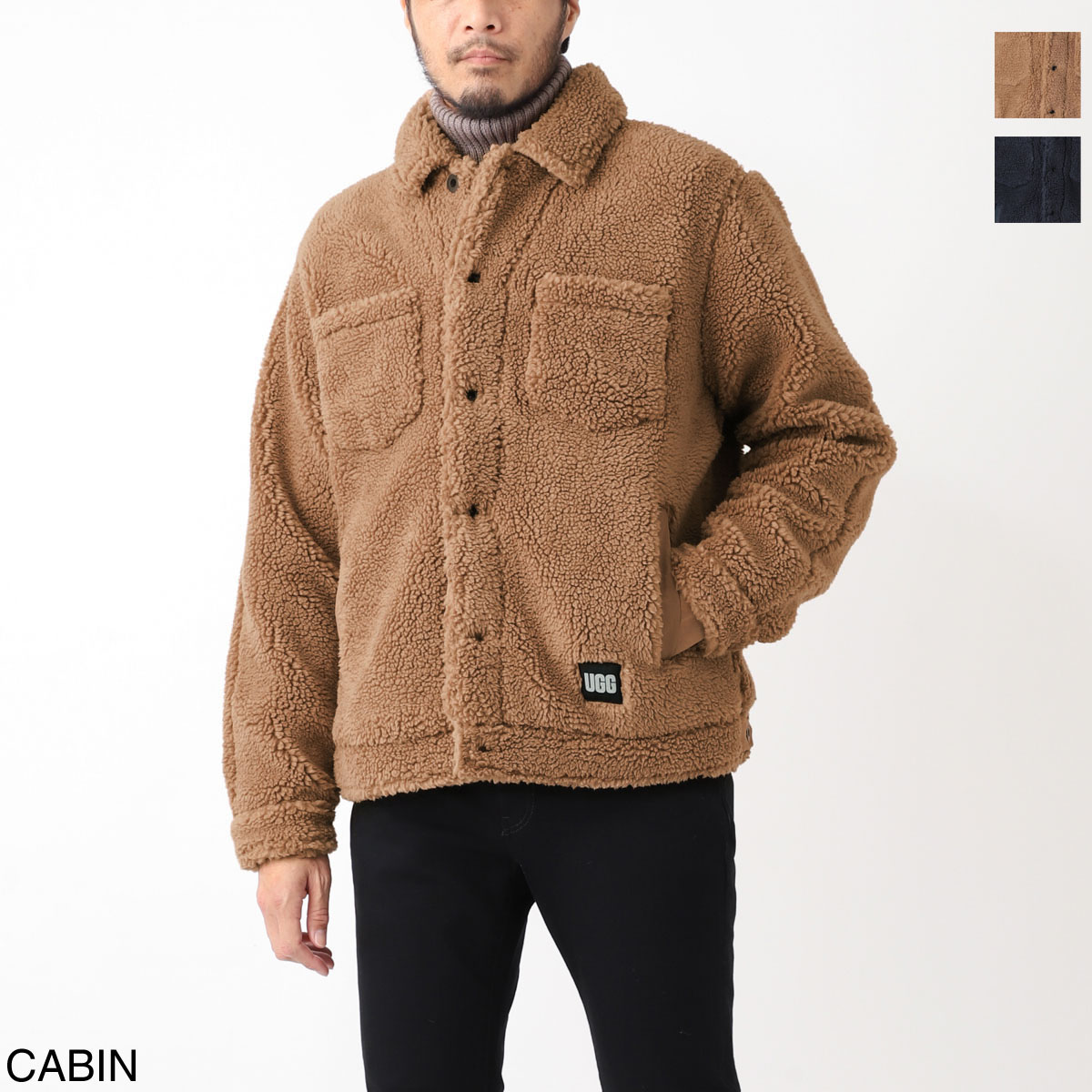 楽天市場】アグオーストラリア UGG Australia ボアジャケット メンズ