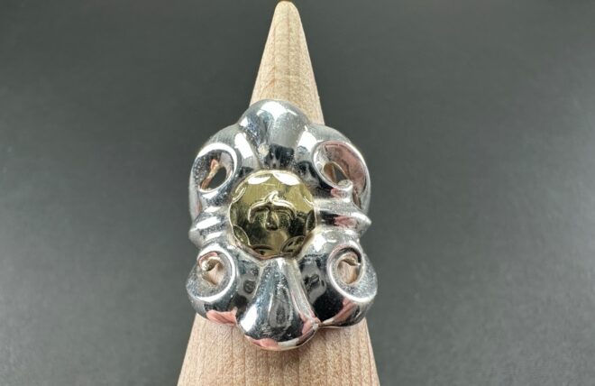 楽天市場】ゴローズ goro's [新品・レア] K18付きキャストリング (13号