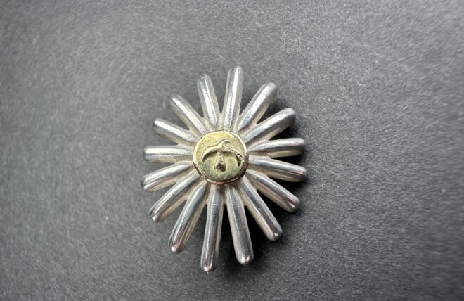 楽天市場】ゴローズ goro's OLD 美品 K18付きGC04コンチョ ※縦仕様