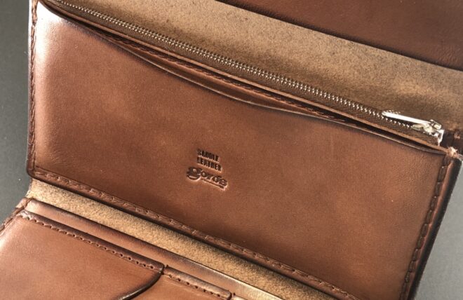 楽天市場】ゴローズ goro's [新品] 三つ折り長財布 (焦げ茶