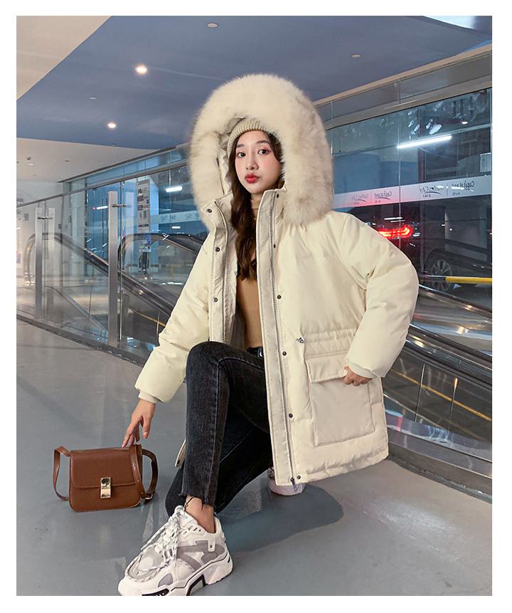 楽天市場】ファーフード付き ダウンジャケット ダウンコート ダウン