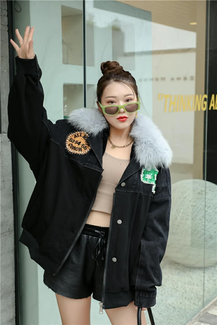 楽天市場】異素材MIXデニムジャケット デニムジャケット 異素材MIX