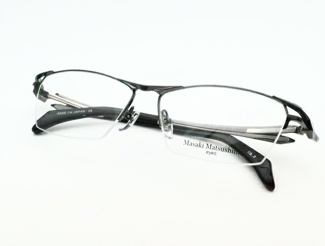 楽天市場】レンズつき マサキマツシマ メガネ MF-1285 2 ガンメタル