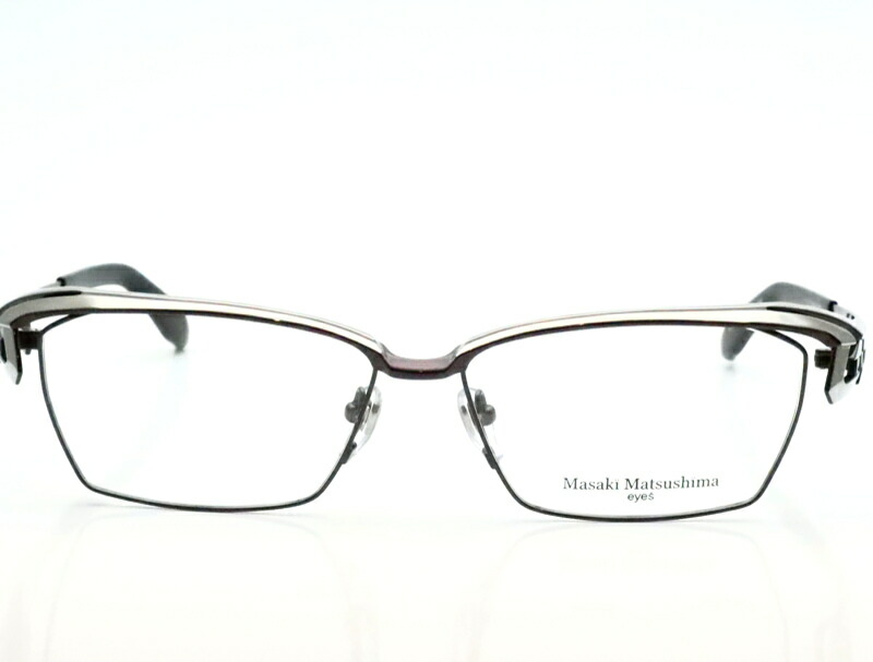 楽天市場】レンズつき マサキマツシマ メガネ MF-1308 3 ガンメタル