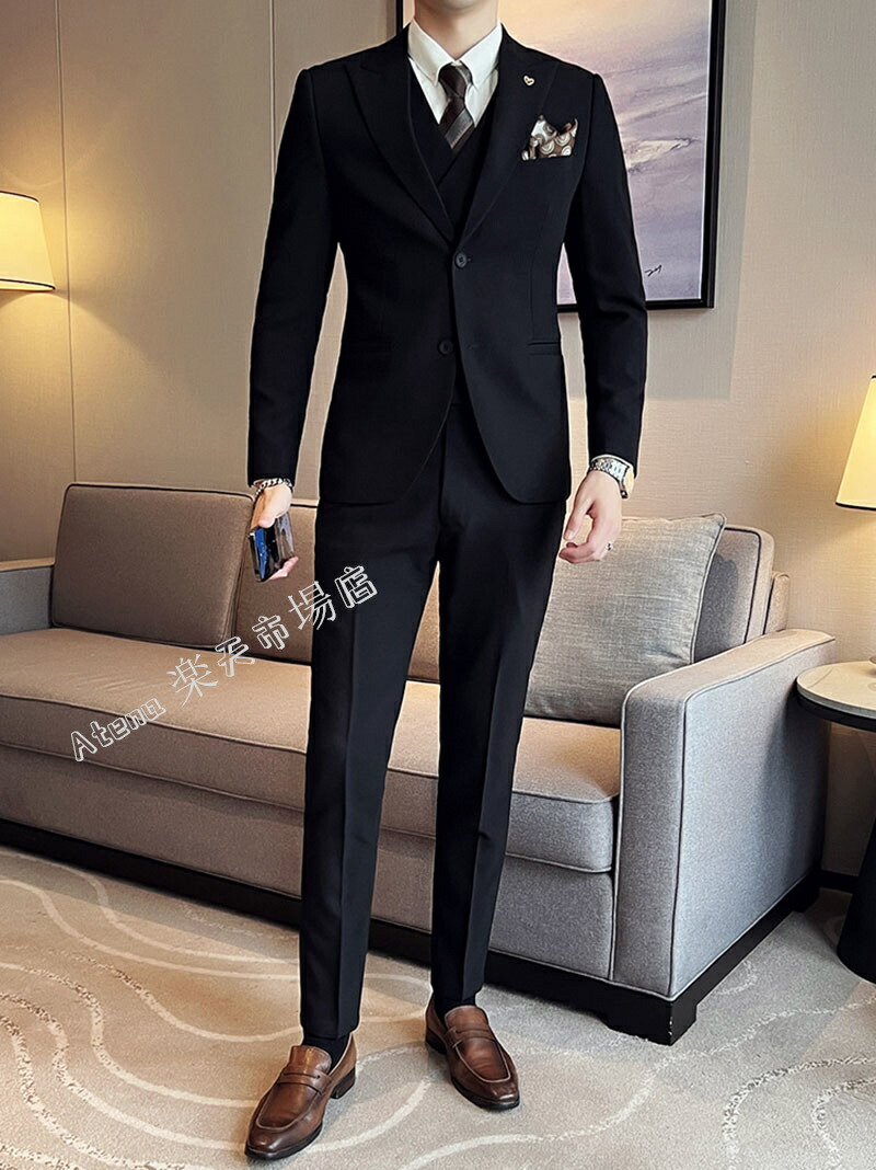 楽天市場】高品質 メンズ スーツ ダブルスーツ ダブルブレスト