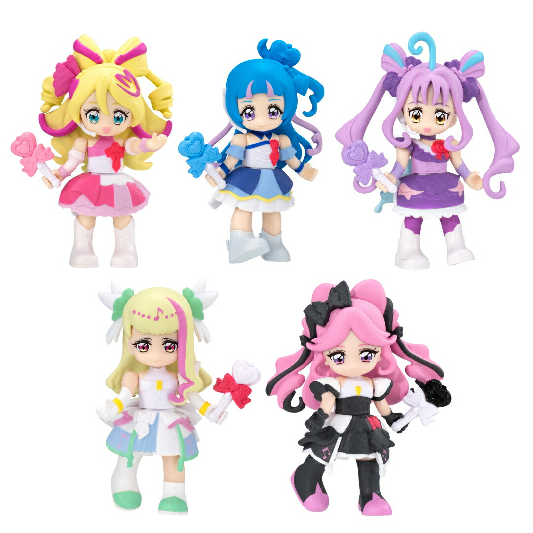 楽天市場】【全5種セット】バンダイ キミとアイドルプリキュア