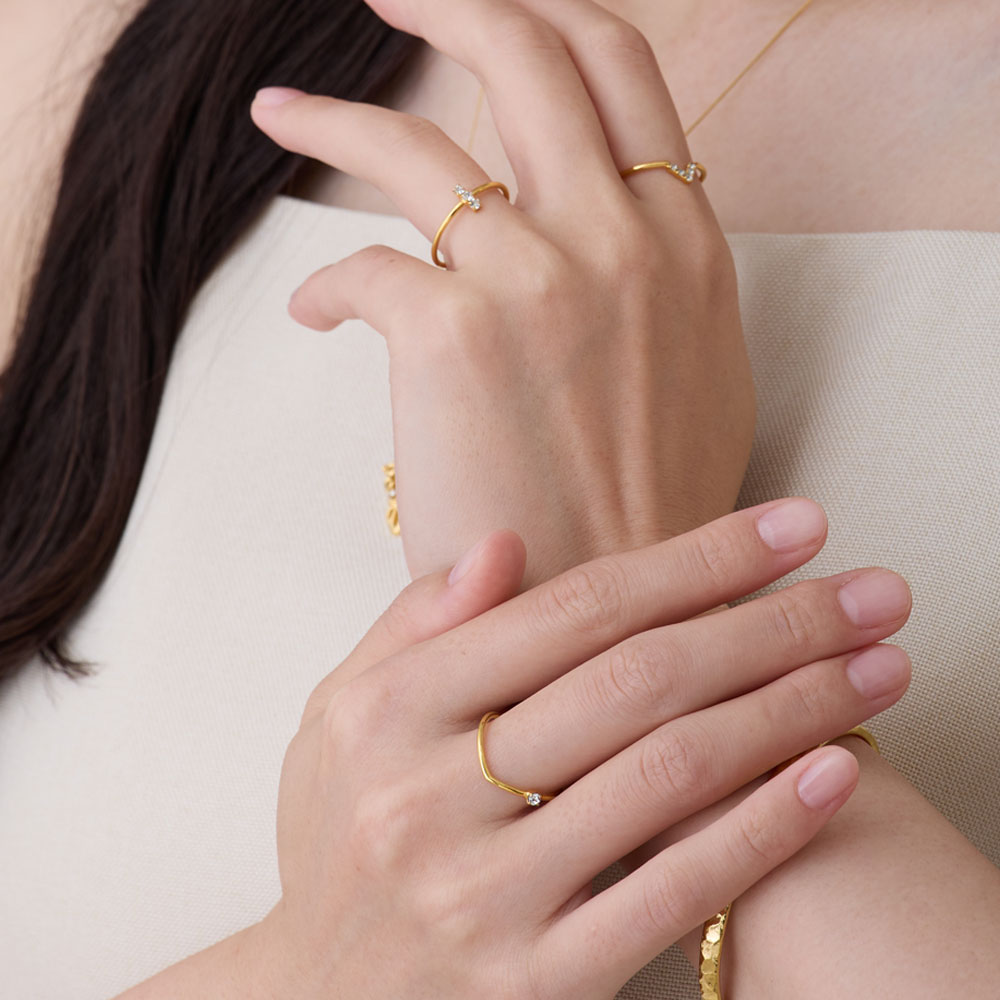 楽天市場】【25%OFFクーポン対象！】 リング 指輪 13号 サイズ k18gp