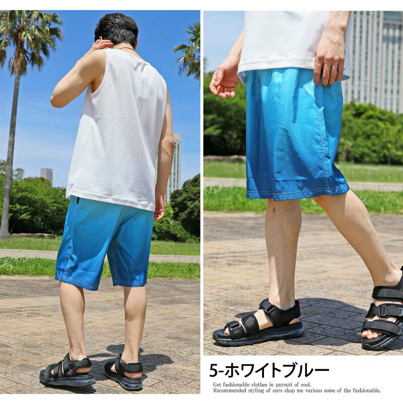 楽天市場】送料無料 サーフパンツ メンズ グラデーション 海水パンツ