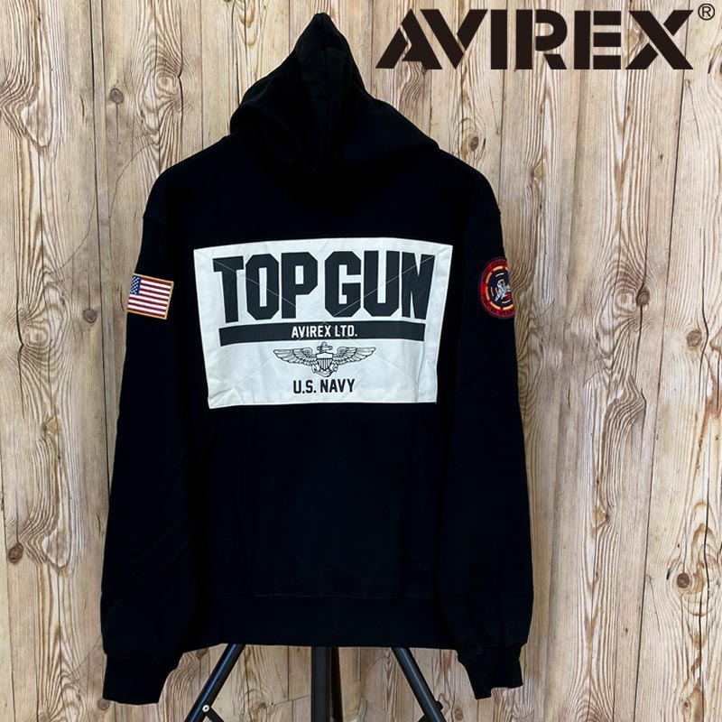 楽天市場】送料無料 AVIREX アヴィレックス LONG SLEEVE ZIP PARKA