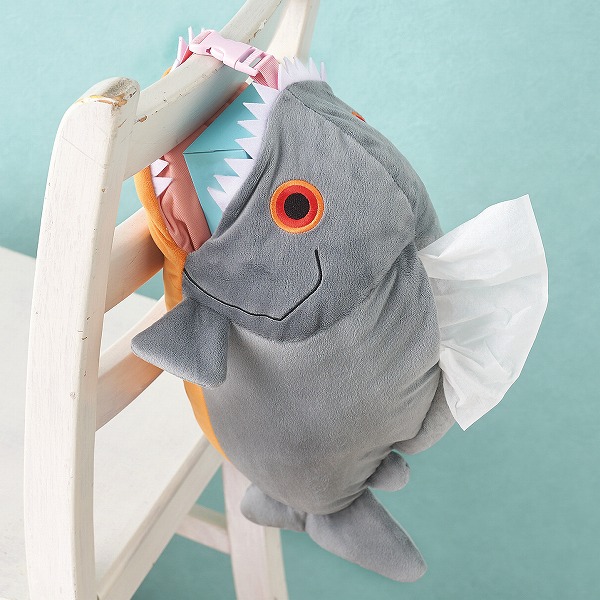 楽天市場】ティッシュケース ピラニア 動物 魚 F23-0411 ボックス