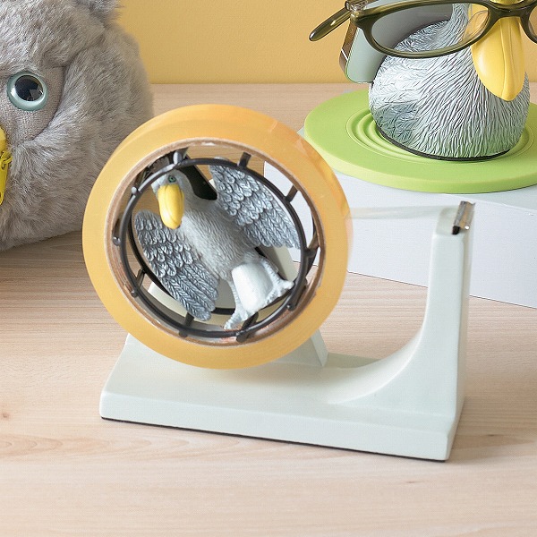 楽天市場】テープカッター台 回し車 テープディスペンサー