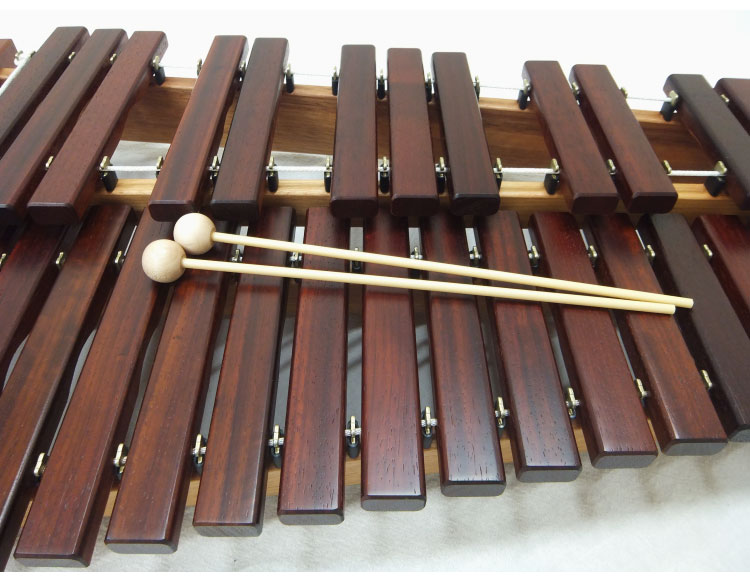 楽天市場】スタンド付き□コオロギ シロフォン 高級卓奏木琴 ECO32