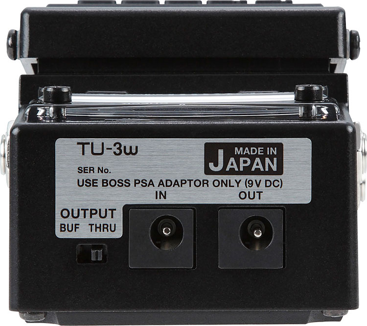 楽天市場】BOSS クロマチックチューナー TU-3W Chromatic Tuner ボス
