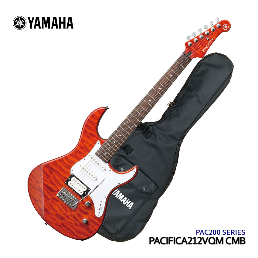 楽天市場】YAMAHA エレキギター PACIFICA212VQM パシフィカ キャラメル