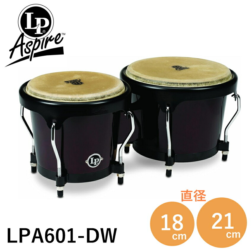 楽天市場】LP LPA601-DW ダークウッド Aspire ウッドボンゴ(2月27日