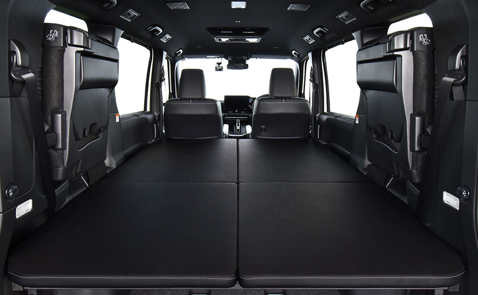 楽天市場】90系 ノア m.flat 4分割タイプベッドキット 難燃レザー