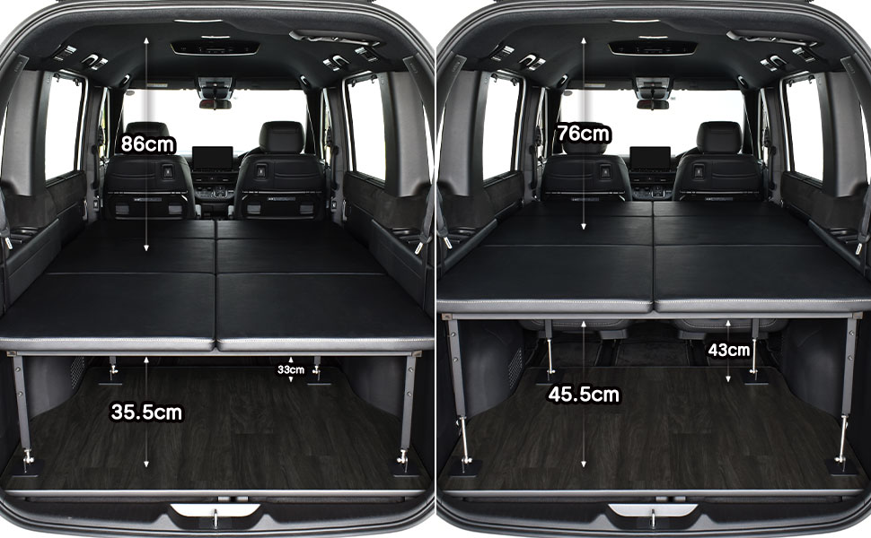楽天市場】新型 RP ステップワゴン m.flat 6分割 タイプ 難燃レザー