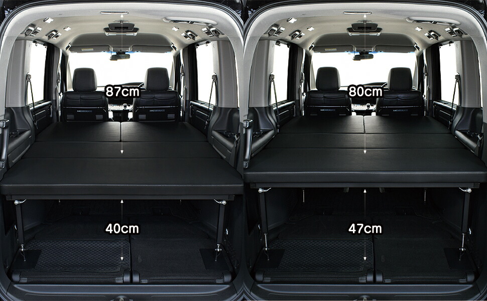 楽天市場】ステップワゴン m.flat 両側乗車タイプベッドキットRP1~5型