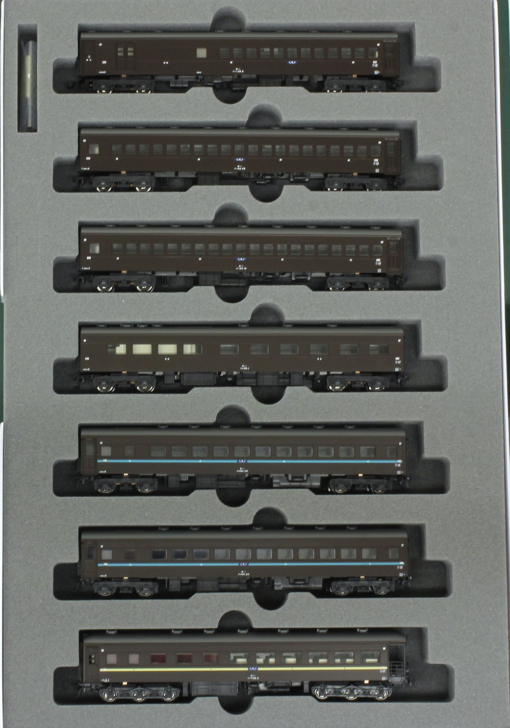 楽天市場】スハ44系 特急「はと」 7両基本セット【KATO・10-1659