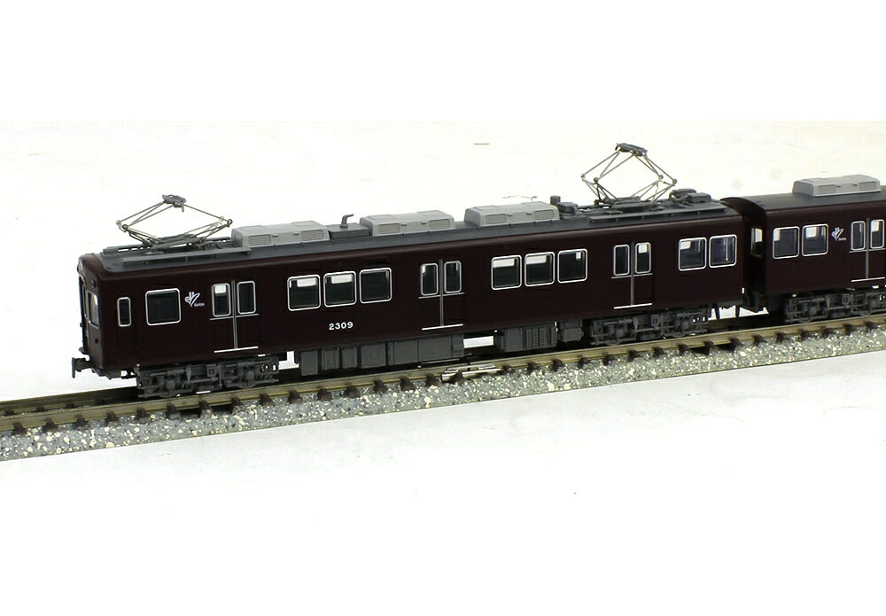 楽天市場】阪急電鉄2300系 嵐山線 2309編成 4両セット【マイクロエース