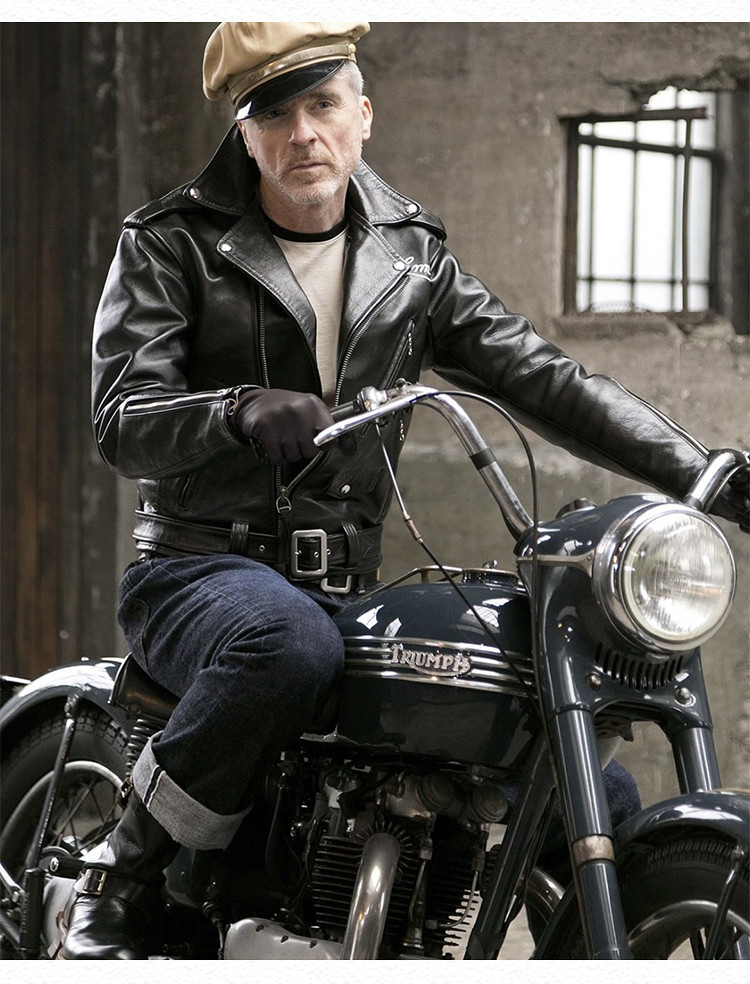 楽天市場】羊革 レザージャケット 本革 ライダース メンズファッション