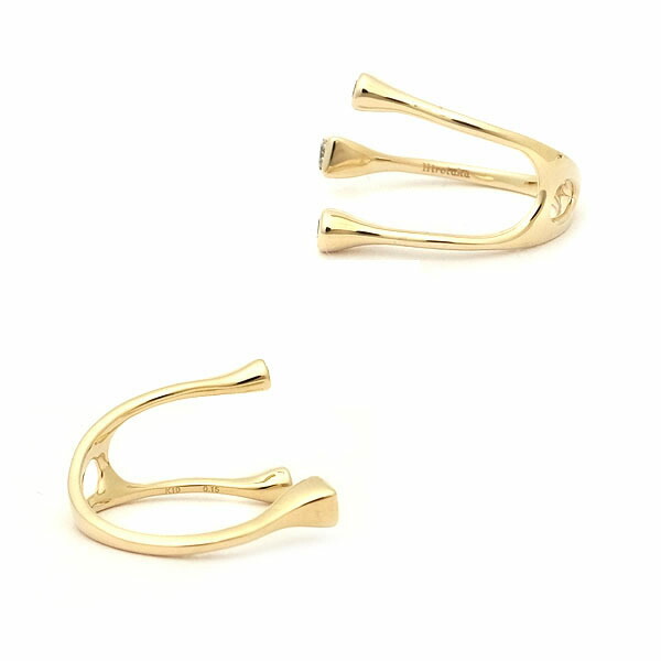 楽天市場】【緑屋質屋】Hirotaka(ヒロタカ) ダイヤモンド カフリング