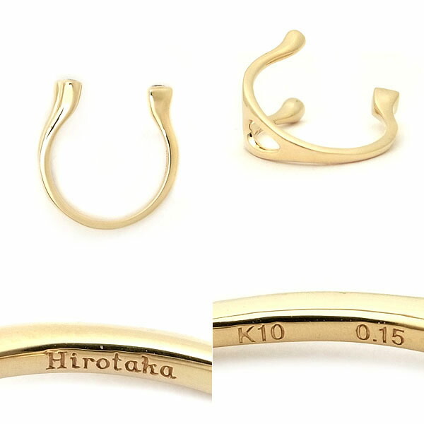 楽天市場】【緑屋質屋】Hirotaka(ヒロタカ) ダイヤモンド カフリング