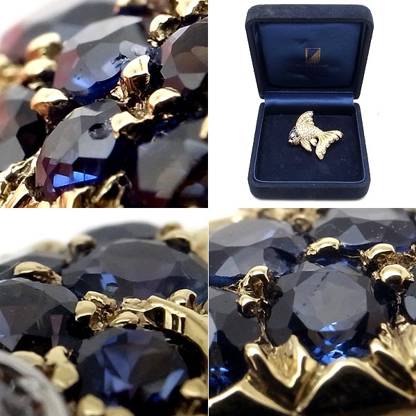 楽天市場】【緑屋質屋】ヴァンクリーフ＆アーペル ダイヤ・サファイア