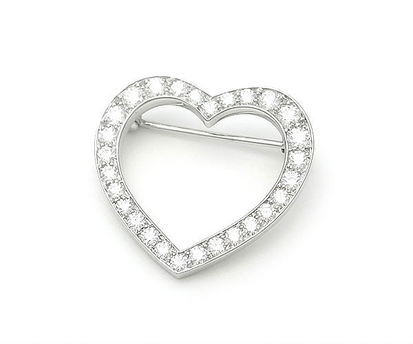 楽天市場】ティファニー オープンハート（ブローチ｜レディース