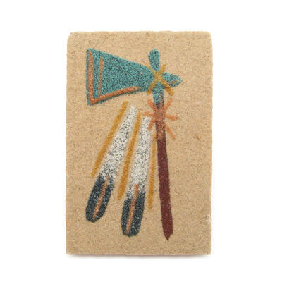 楽天市場】砂絵 マグネット ナバホ族 インディアン ネイティブ