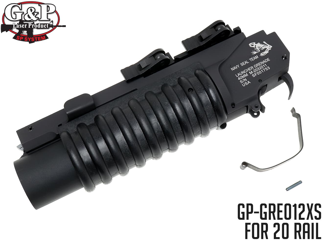 楽天市場】【40mmモスカート対応】G&P スカルフロッグタイプ M203 QD