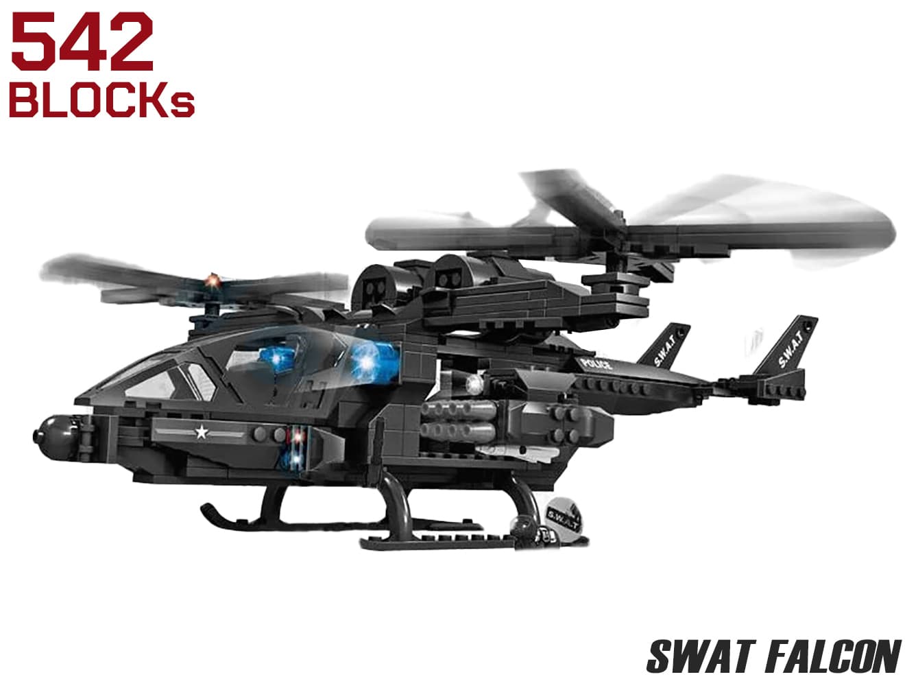 楽天市場】【AFM ミリタリーブロックシリーズ/ヘリコプター】AFM SWAT