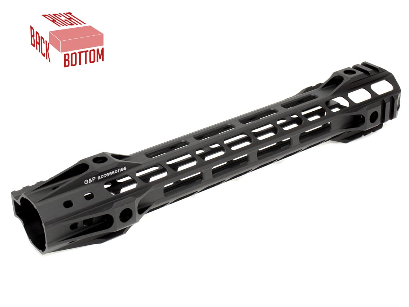 楽天市場】G&P MOTS 12.5インチ アッパーカット M-LOK RAS◇エムロック