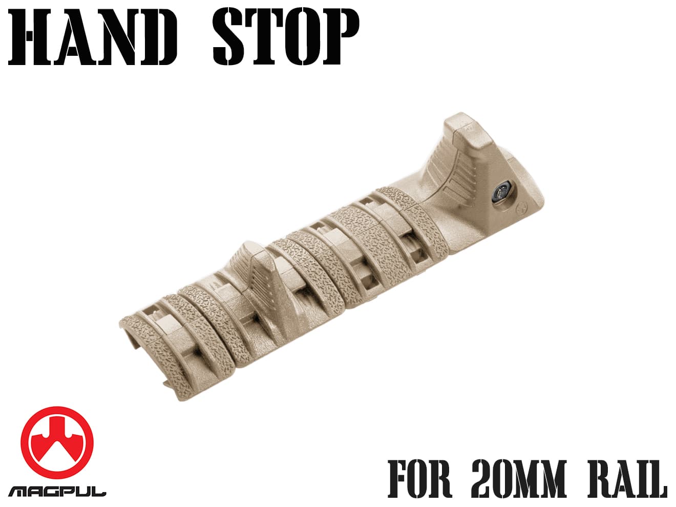 楽天市場】【正規品】MAGPUL XTM ハンドストップ FDE◇フラットダーク