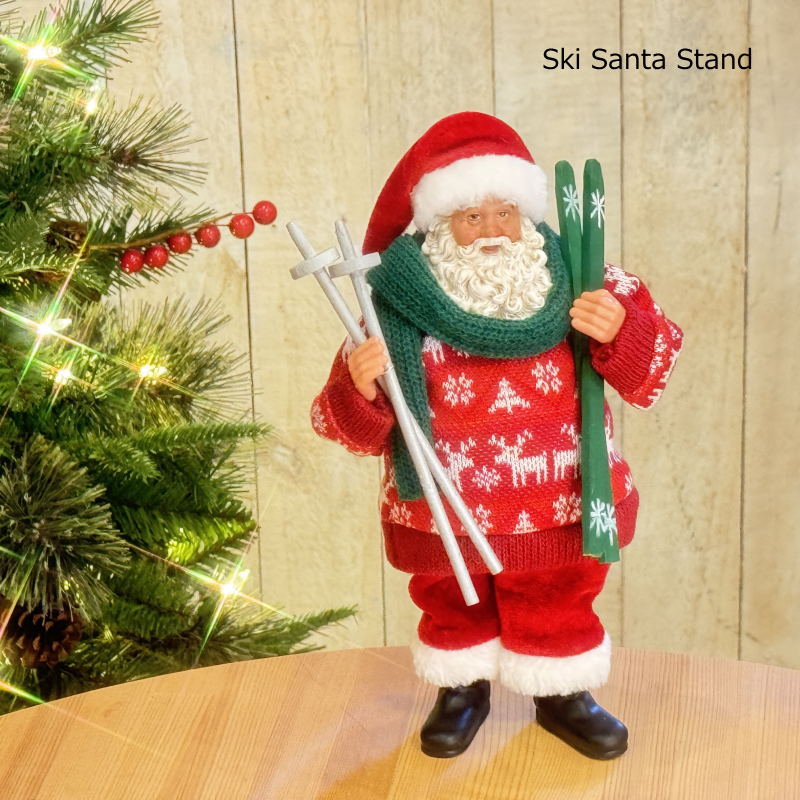 楽天市場】クリスマスオーナメント 26cmサンタスタンド : Color and