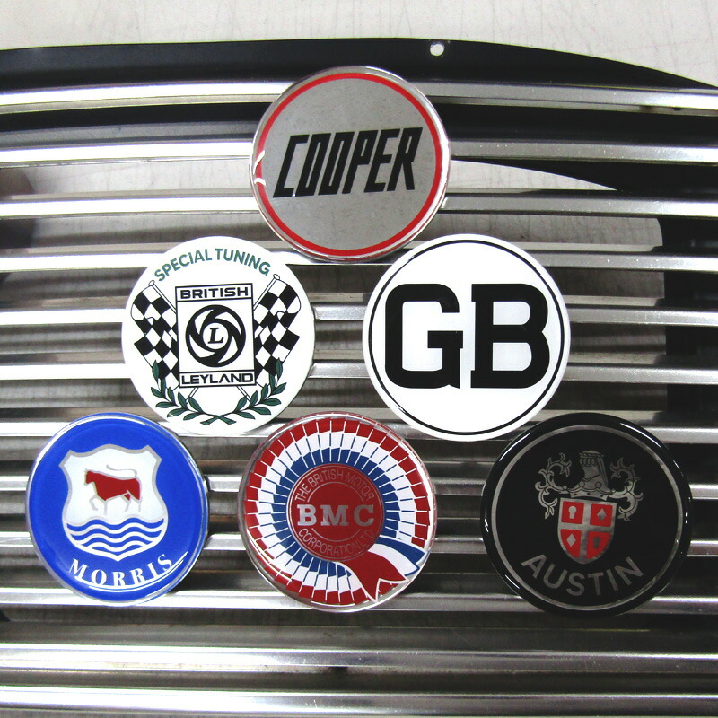 楽天市場】ローバーミニ/クラシックミニ BMC グリルバッジ : ミニデルタ