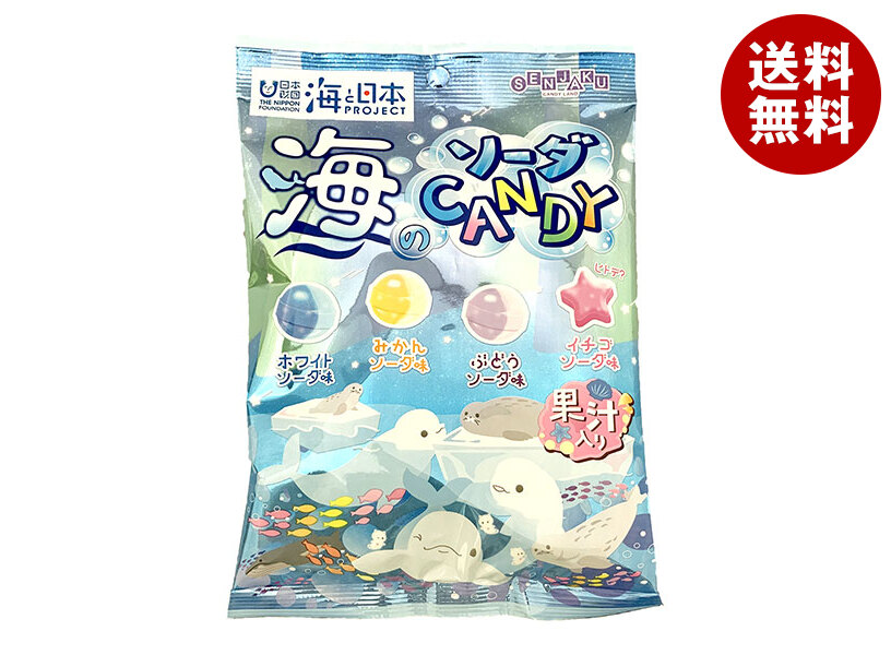 楽天市場】扇雀飴本舗 海のソーダCANDY 80g×10袋入×(2ケース)｜ 送料