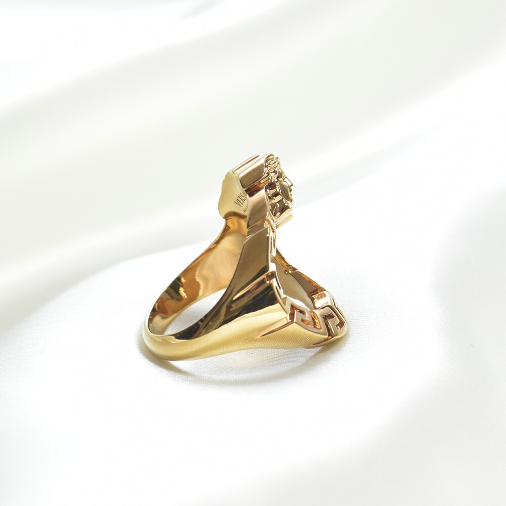 楽天市場】ヴェルサーチ リング 指輪 メンズ ゴールド メデューサ