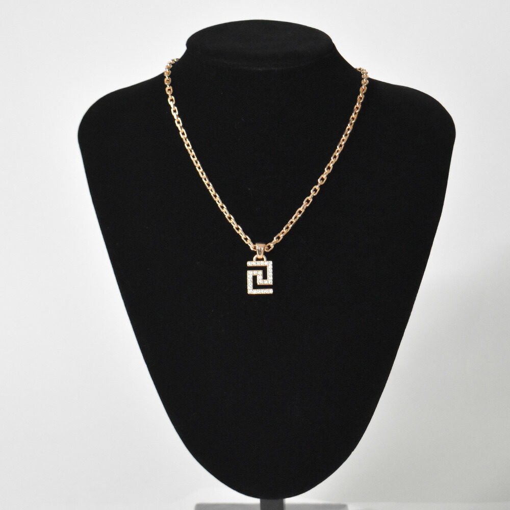 楽天市場】ヴェルサーチ ネックレス ゴールド ビジュー グレカ