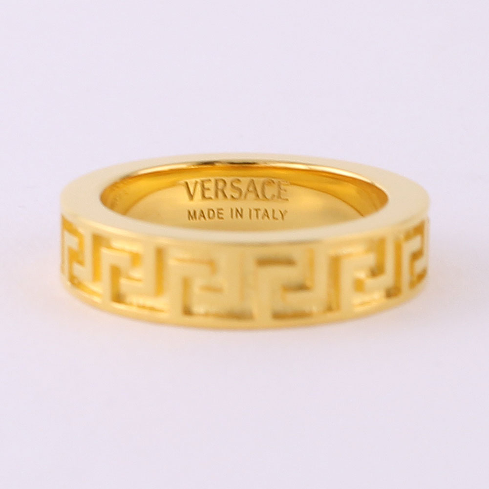 楽天市場】ヴェルサーチェ 指輪 リング フラットバンド VERSACE