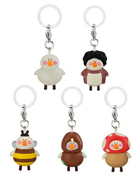 楽天市場】ぽちゃガチョ！ めじるしアクセサリー2 全5種セット コンプ