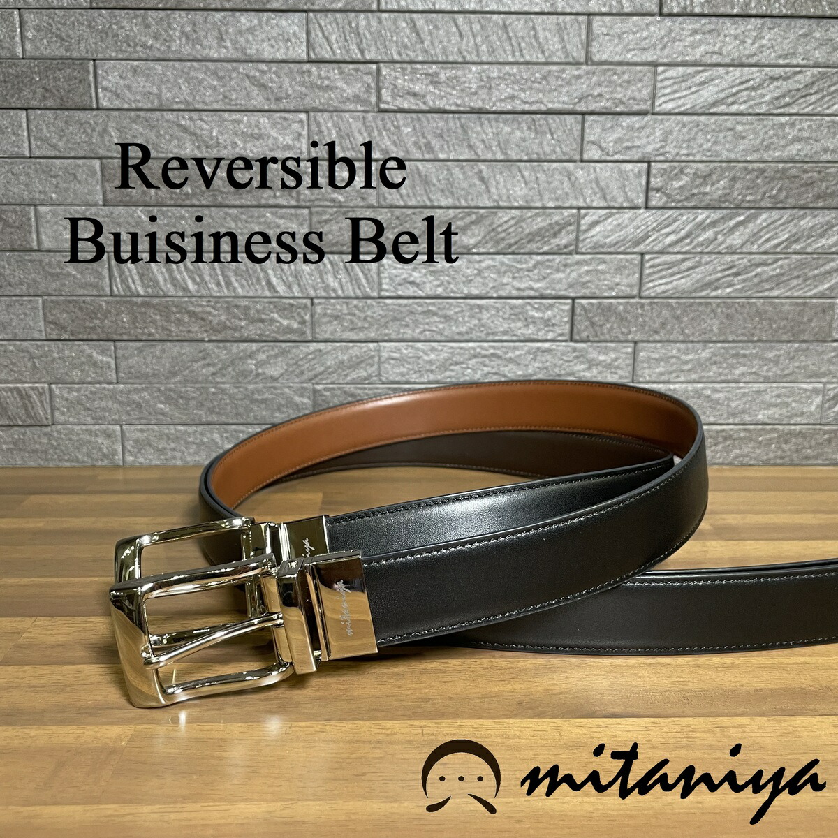 楽天市場】【キップレザーリバーシブルベルト】ベルト メンズ 日本製